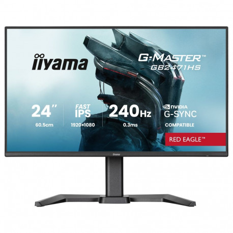 60,5 cm/23,8? (1920×1080) iiyama G-Master GB2471HSU-B1 16:9 FHD Fast IPS 0,3 ms 240 Hz HDMI DisplayP