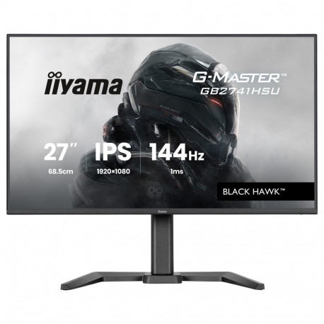 iiyama GB2741HSU-B1 must monitor 68,6 cm/27" (1920×1080) 16:9 FHD Fast IPS 1 ms 144 Hz HDMI DisplayP