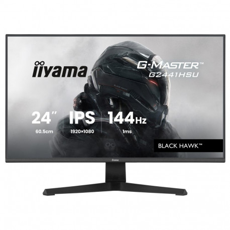 60,5 cm/23,8" (1920×1080) iiyama G-Master G2441HSU-B1 16:9 FHD IPS 1 ms (MPRT) 144 Hz HDMI DP VESA m
