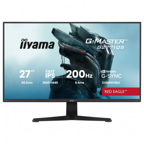 "IIYAMA 68.6cm (27"") G2771QS-B1 16:9 2xHDMI+DP IPS Black"