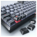 "Cherry Keyboard Wireless MX 2A silent red LT DE SChwarz"