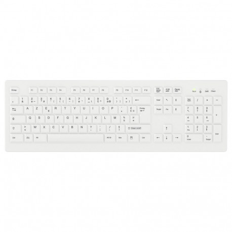 Cherry AK-C8100F-FU1-W/FR pühkides desinfitseeritav valge prantsuse