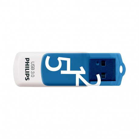 Philips USB 3.0 512GB mälupulk Vivid Edition kevadine sinine