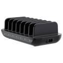 Conceptronic 7-pordiline 7xUSB-C 160W PD3.0 must laadija