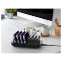 Conceptronic 7-pordiline 7xUSB-C 160W PD3.0 must laadija