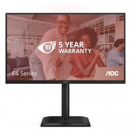 AOC 60,5cm (23,8"") 24E4CV 16:09 HDMI+DP+USB-C reguleeritava kõrgusega must