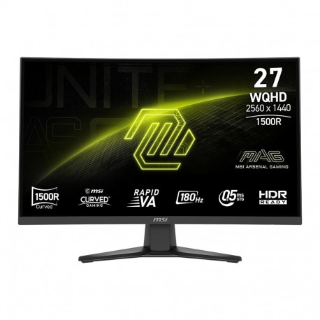"MSI MAG 275CQFDE E18 Rapid VA WQHD Gaming Display 68.6 cm (27"""")"