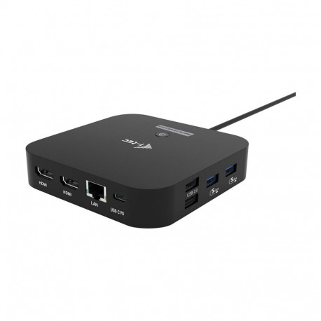 "I-TEC USB-C Dual HDMI DS 2x HDMI 1x GLAN 2x USB-A 3.2 2x USB 2.0 1x USB-C Gen2 1x USB-C"