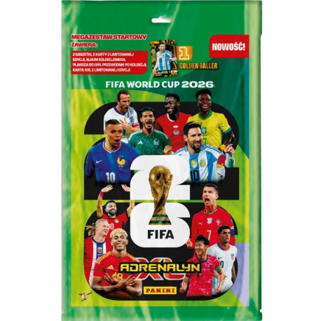 Panini jalgpallikaardid FIFA World Cup 2026 Starter Pack