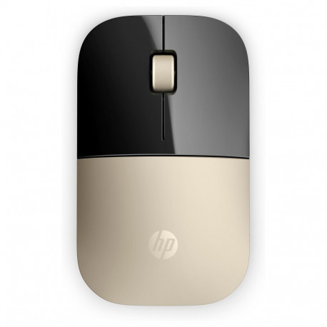 "HP Maus Z3700 Kabellos Gold"