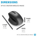 "HP 930M Maus kabellos silber"