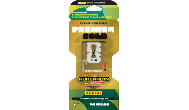 Panini jalgpallikaardid FIFA World Cup 2026 Gold Blister