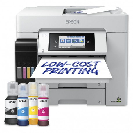 "EPSON EcoTank Pro ET-5885 MFP colour inkjet ITS A4 25ppm Print 250sheets USB LAN Wi-Fi NFC"