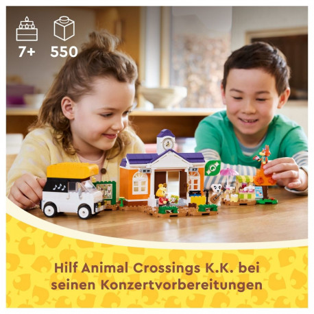 LEGO Animal Crossing 77052 K.K. mängib keskväljakul