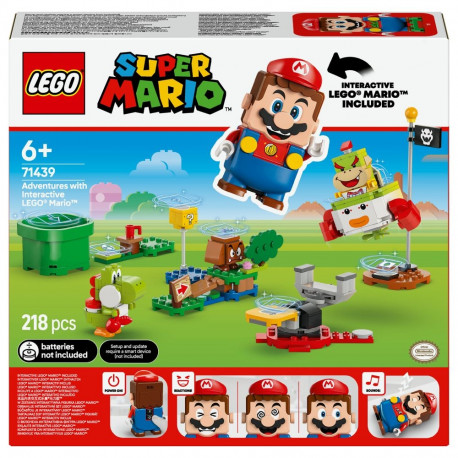 "LEGO 71439 Super Mario Abenteuer mit dem interaktiven LEGO Mario"