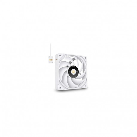 Thermaltake TOUGHFAN EX12 Pro 120mm valge PC jahutusventilaator, Swappable Edition, 3 tk komplekt