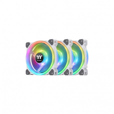 120mm Thermaltake Riing Trio 12 RGB valge radiaatori ventilaator TT Premium Edition