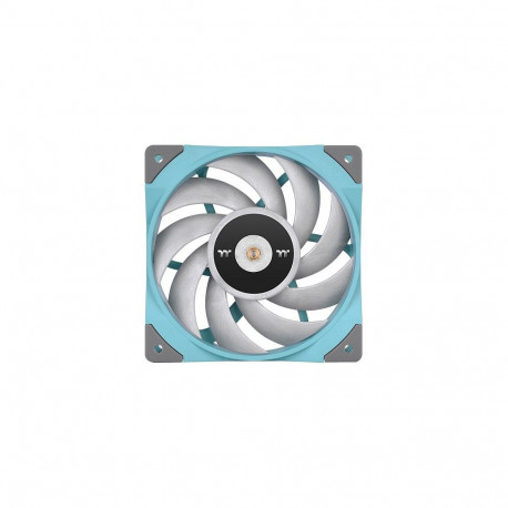 "120mm Thermaltake TOUGHFAN 12 Radiator Fan 1Pack Turquoise"