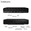 "HP EliteDesk Mini 8 G1 CU5-235T/16GB/512GB/W11Pro WLAN 3J"