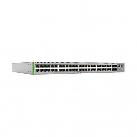 ALLIED L3 virnastatav kommutaator 40x 10/100/1000-T PoE+ 8x 100M/1G/2.5G/5G-T PoE+ 4x SFP+ porti üks