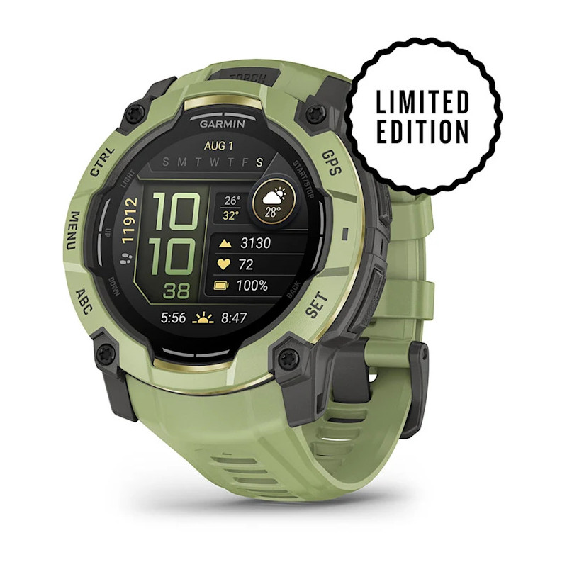 Garmin Instinct 3 AMOLED 50mm, fern green