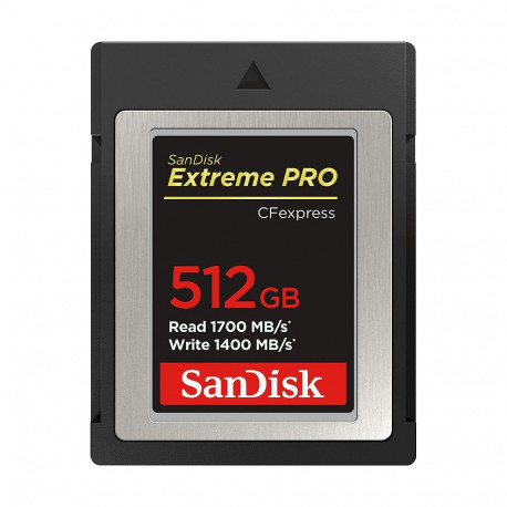 "Card 512GB Sandisk Extreme Pro express 1700MB/s"