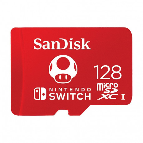 Sandisk mälukaart microsdxc 128GB 100MB/s Nintendo Switch