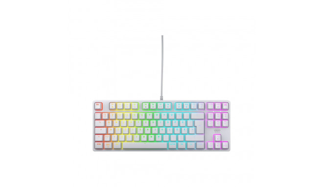 Cherry XTRFY K4V2 TKL valge klaviatuur