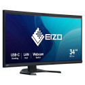 EIZO 86.7cm (34.1") EV3450XC-BK 21:9 4K 2xHDMI+DP+USB-C kumer