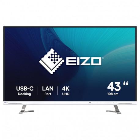 EIZO 108 cm (42,5-tolline) EV4340X-WT 16:09 4K 2xHDMI+DP+USB-C IPS