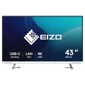 EIZO 108 cm (42,5-tolline) EV4340X-WT 16:09 4K 2xHDMI+DP+USB-C IPS