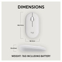 Logitech Pebble M350s juhtmevaba toonivalge