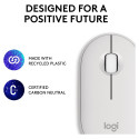 "Logitech Pebble M350s Wireless Tonal White"