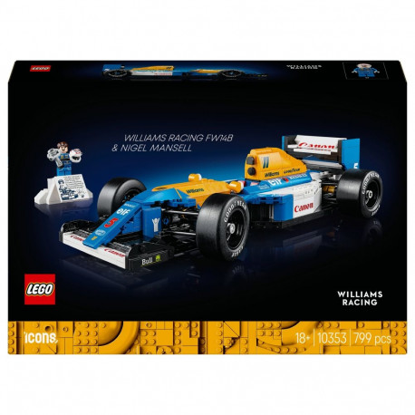 "LEGO Icons Williams Racing FW14B mit Nigel Mansell 10353"