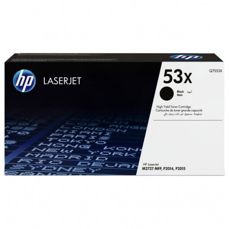 HP 53X Q7553X must tooner kuni 7 000 lehte