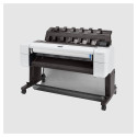 "T HP DesignJet T1600dr PostScript Großformatdrucker Plotter"