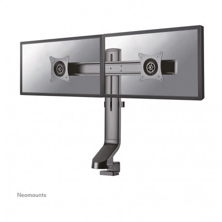 Neomounts FPMA-D860DBLACK lauakinnitus kahele lameekraanile kuni 27" (69 cm) 7 kg