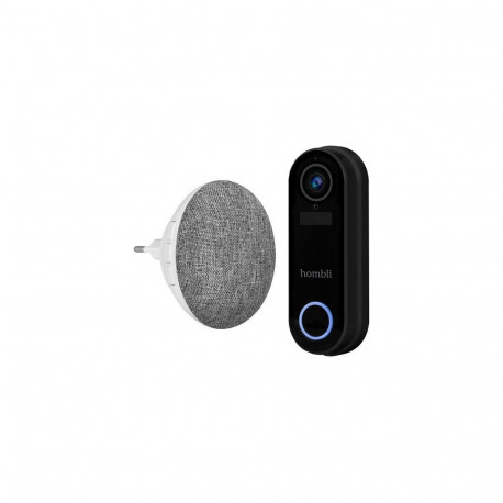 Hombli nutikas uksekell 2 (must) + gong