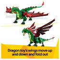 LEGO Creator roheline draakon 31161