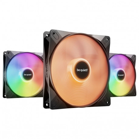 "140mm be quiet! LIGHT WINGS LX PWM Triple-Pack"