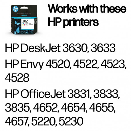 "HP Tinte 302 F6U65AE Color (Cyan/Magenta/Gelb)"