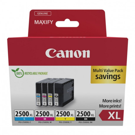 "Canon Tinte PGI-2500XL 9254B010 4er Multipack (BK/C/M/Y)"