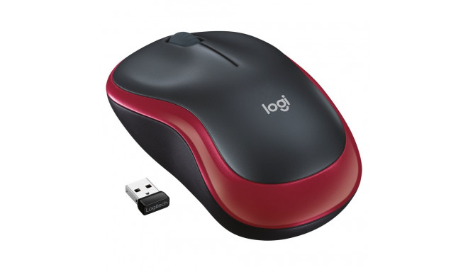 "Logitech M185 RF Wireless red"
