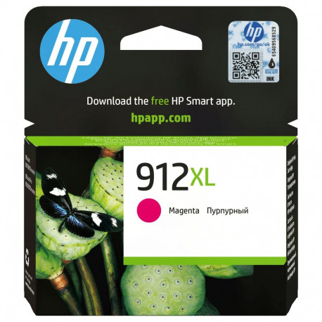 HP 912XL suure mahuga magenta tint