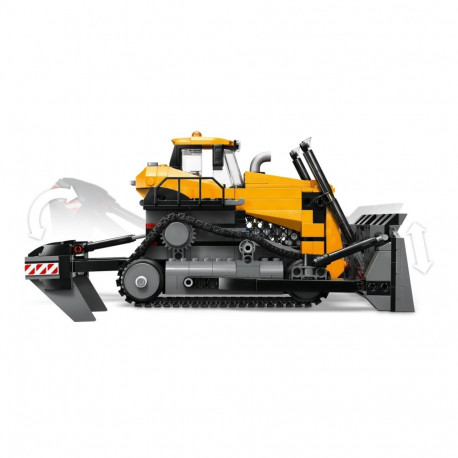 LEGO CITY 60466 kollane buldooser