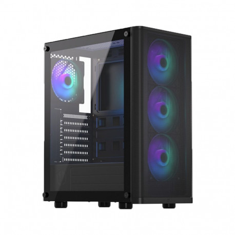 ENDORFY Ventum 200 ARGB, tower case (black, side panel made of tempered glass)
