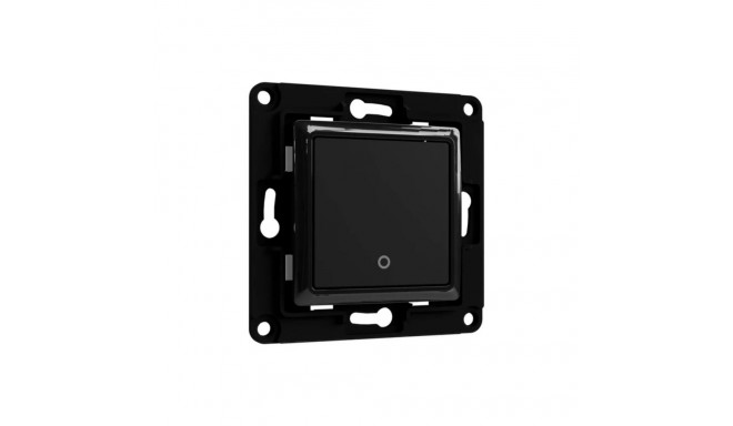 Shelly Wall Switch 1, push button (black)