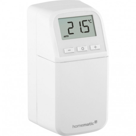 Homematic IP radiator thermostat - compact plus (HmIP-eTRV-CL), heating thermostat (white)