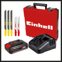 Einhell cordless jigsaw TC-JS 18 Li (red/black, Li-ion battery 2.5Ah, case E-Box Basic)