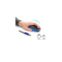 Logitech M190 Full-Size Wireless Mouse, RF Wireless, 1000 DPI, Blue